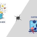 An illustration showcasing the concept of customizing the Best HIMS versus out-of-the-box solutions.